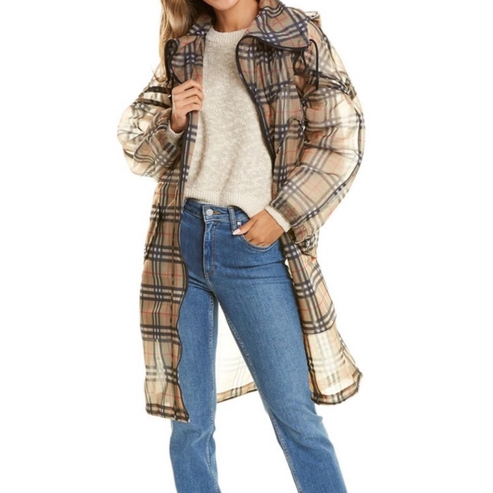 ❌SOLD❌Burberry Mesh Parka - Picture 3 of 6